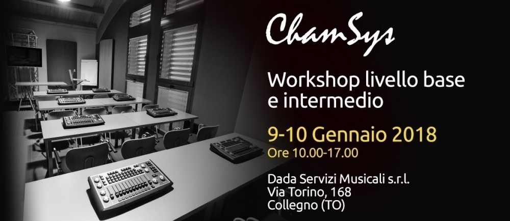 corso Chamsys - dada servizi musicali s.r.l.